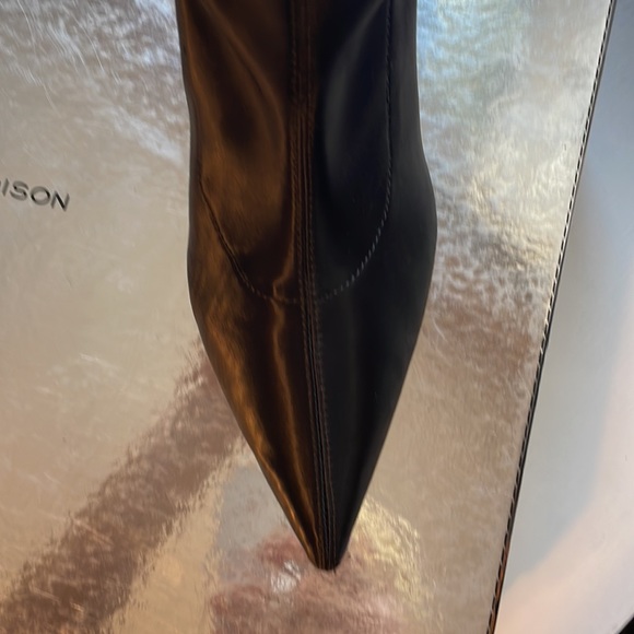 Sigerson Morrison Stretch Satin Boots - Women’s 8.5 - Picture 4 of 7